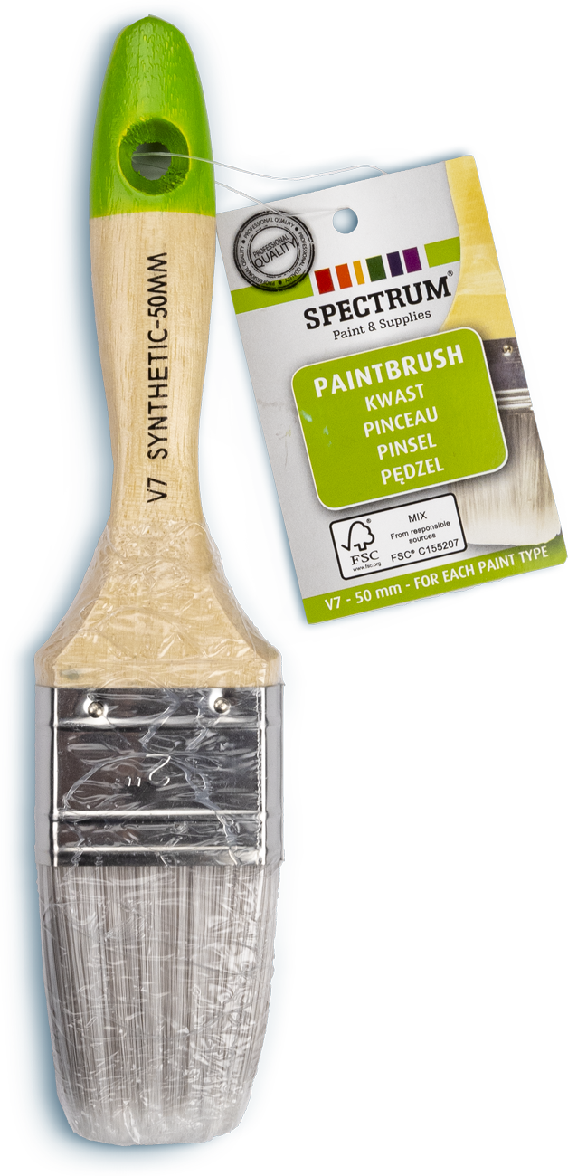 Old brush packaging